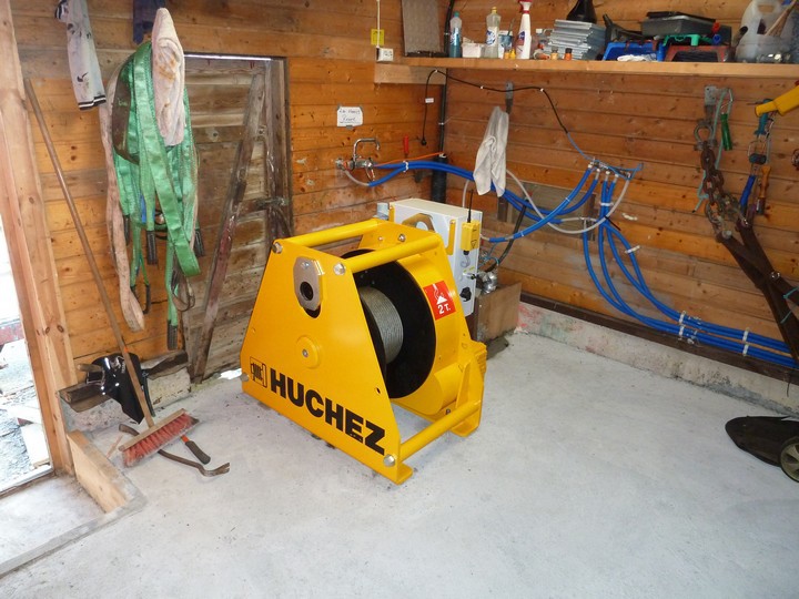 Ny vinsj i slipphuset